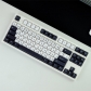 Brief Black White Big Japanese 104+25 PBT Dye-subbed Keycaps Set Cherry Profile for MX Switches Mechanical Gaming Keyboard